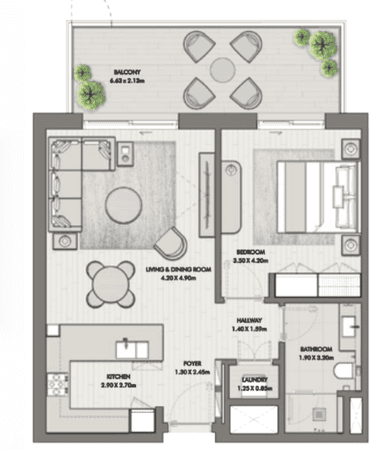 Type A - Building 1 - 1