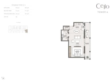 Tower A1 _ Type C1 Studio
