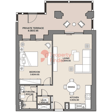 1 Bedroom Apartment