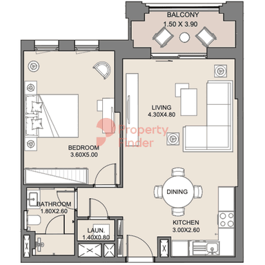 1 Bedroom Apartment