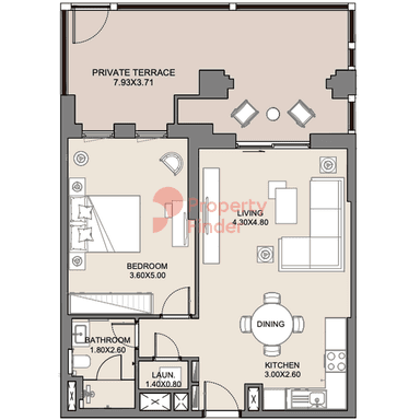 1 Bedroom Apartment