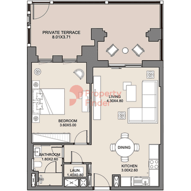 1 Bedroom Apartment
