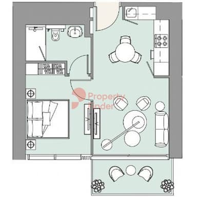 1 Bedroom Apartment