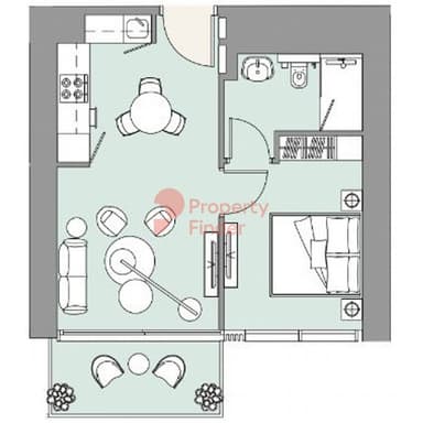 1 Bedroom Apartment