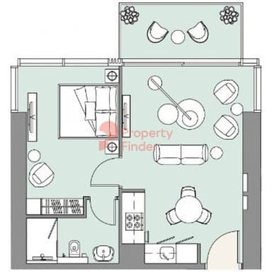 1 Bedroom Apartment