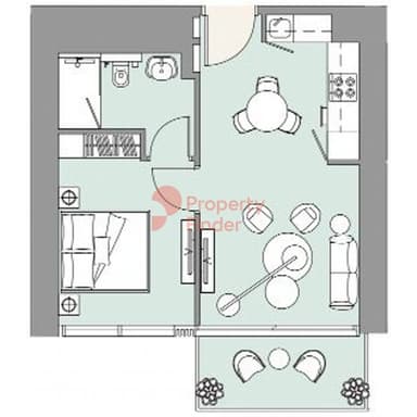 1 Bedroom Apartment