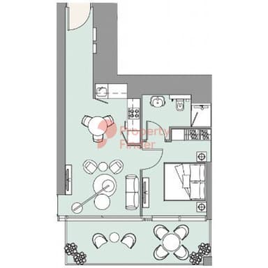1 Bedroom Apartment