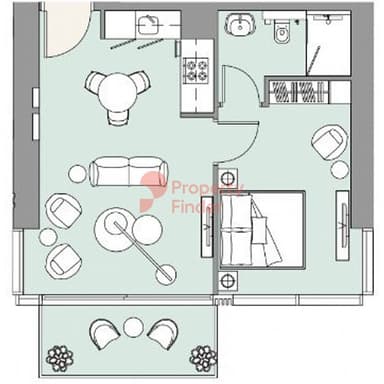 1 Bedroom Apartment