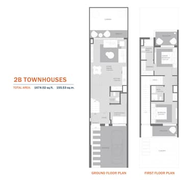 2 Bedroom Townhouse