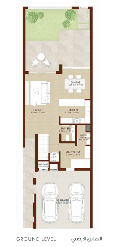 3 Bedroom Townhouse
