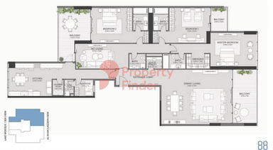 3 Bedroom Apartment