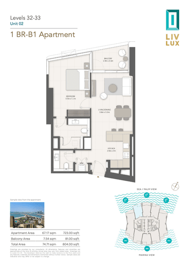 1 Bedroom Apartment