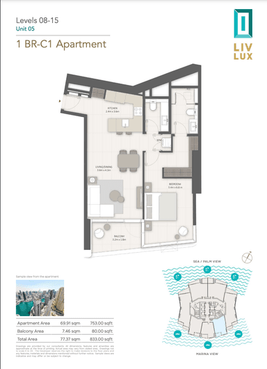 1 Bedroom Apartment