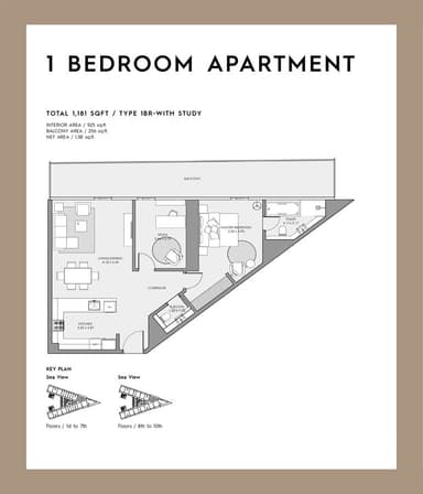 1 Bedroom Apartment
