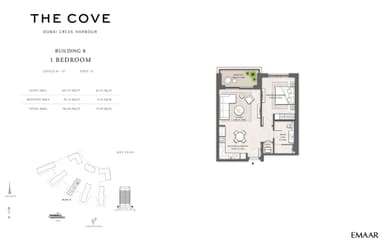 Building 8 - Levels 01-07, Unit 10 - 1BD