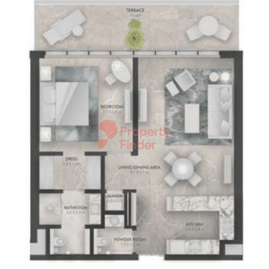 1 Bedroom Apartment