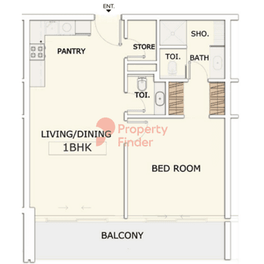 1 Bedroom Apartment