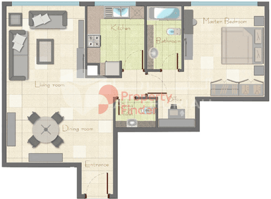 1 Bedroom Apartment
