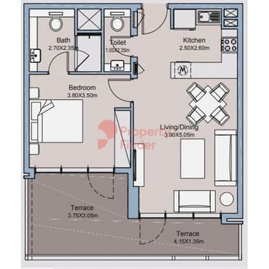 1 Bedroom Apartment