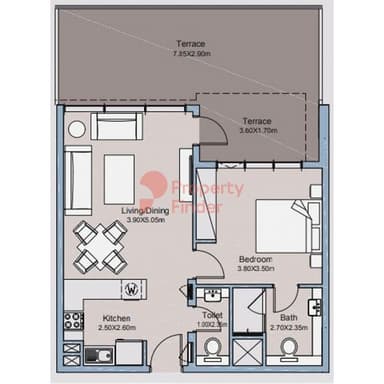 1 Bedroom Apartment