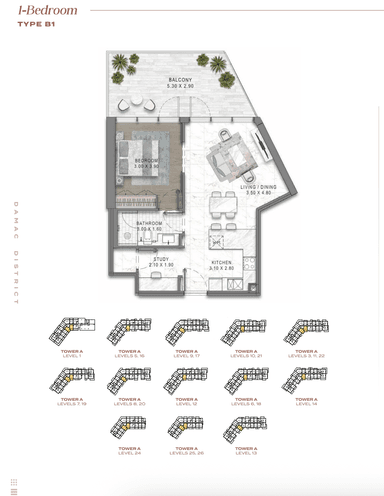 Type B1-Tower A