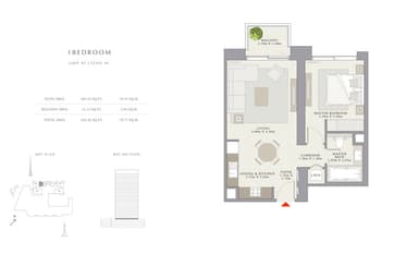 1 Bedroom Apartment