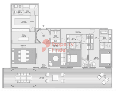2 Bedroom Apartment
