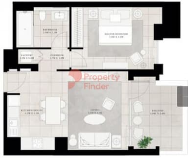 1 Bedroom Apartment