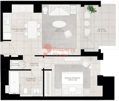 1 Bedroom Apartment