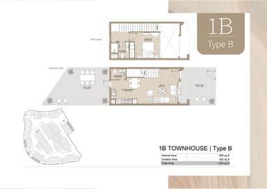 1 Bedroom Townhouse