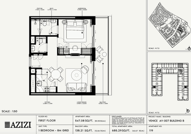 Type 119-Buillding B-1bed