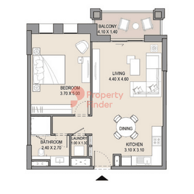 1 Bedroom Apartment