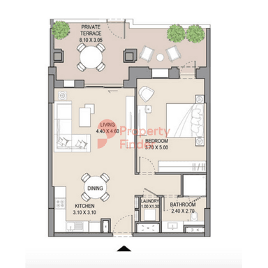 1 Bedroom Apartment