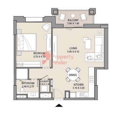 1 Bedroom Apartment