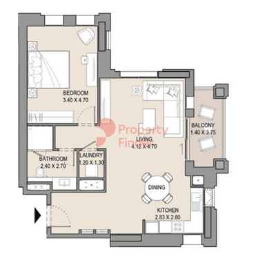 1 Bedroom Apartment