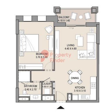 1 Bedroom Apartment
