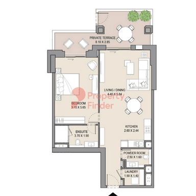 1 Bedroom Apartment
