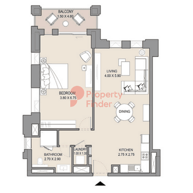1 Bedroom Apartment