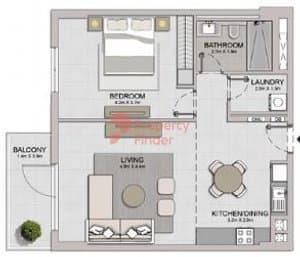 Type 5, Level 2-5 Building 1 - 7