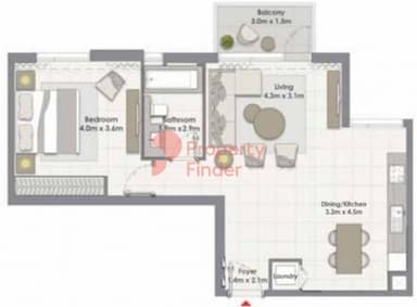 1 Bedroom Apartment