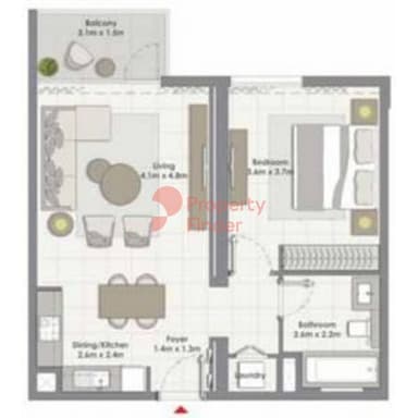 1 Bedroom Apartment