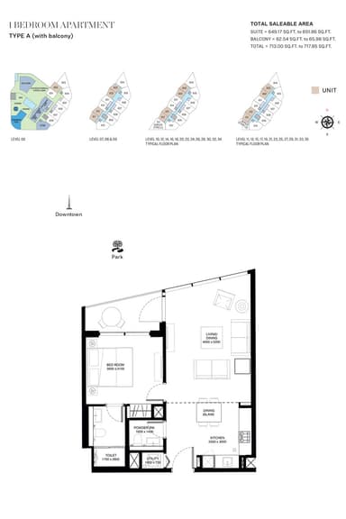 1 Bedroom Apartment