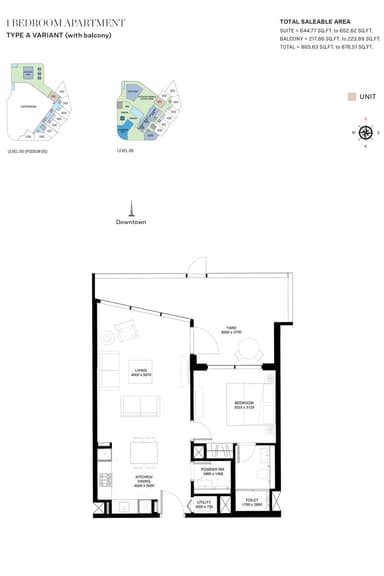 1 Bedroom Apartment