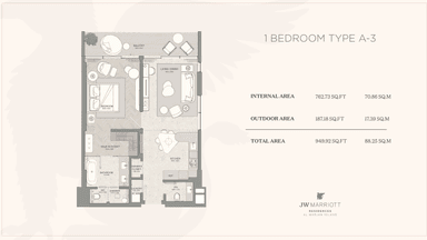 Type A-3 | 1 BR