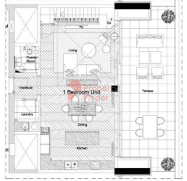 1 Bedroom Penthouse