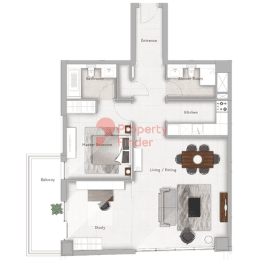 1 Bedroom Apartment