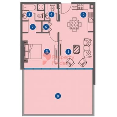 1 Bedroom Apartment