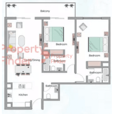2 Bedroom Apartment
