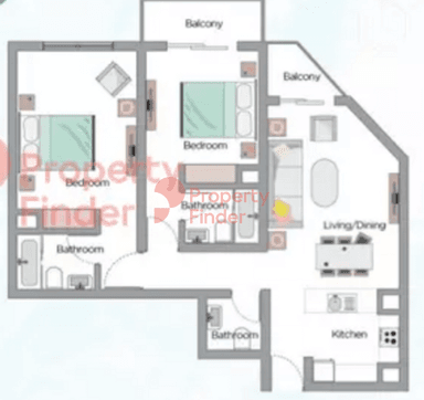 2 Bedroom Apartment