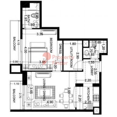 1 Bedroom Apartment